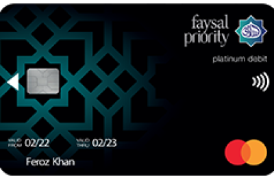 Faysal Islami Priority Platinum Debit Card