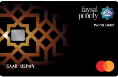 Faysal Islami Priority World Debit Card
