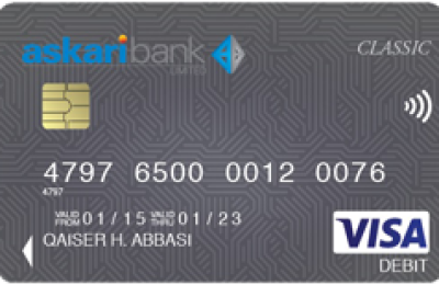 Askari Visa Classic Debit Card