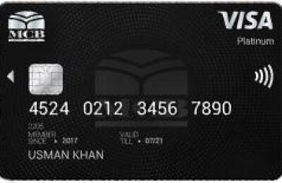 Visa Platinum Debit Card