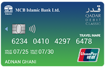 UnionPay Qadar Classic Debit Card