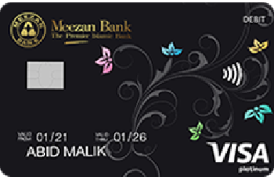 Platinum Visa Debit Card