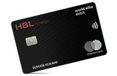 HBL World Elite DebitCard