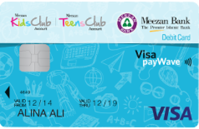 Kids Club Visa Debit Card - Boys