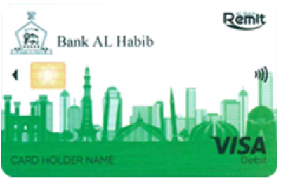 AL Habib Remit Visa Silver Debit Card