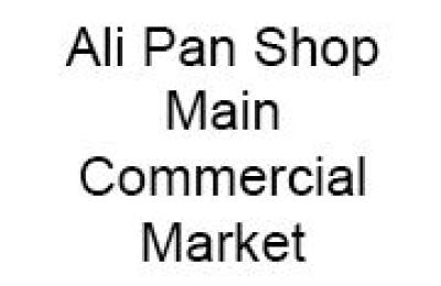 Ali Pan Shop - Main Commercial Market