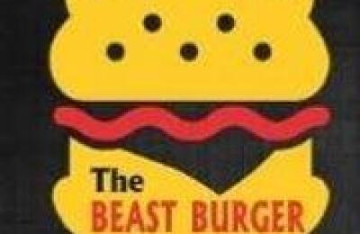 The Beast Burger and Chips