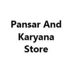 Pansar And Karyana Store