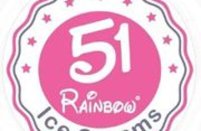 51 Rainbow Ice Cream