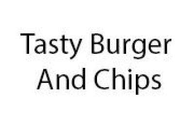 Tasty Burger And Chips