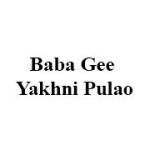 Baba Gee Yakhni Pulao