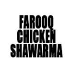 Farooq Chicken Shawarma