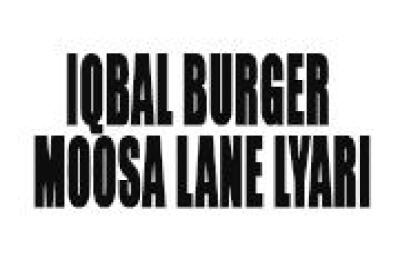 Iqbal Burger Moosa Lane Lyari