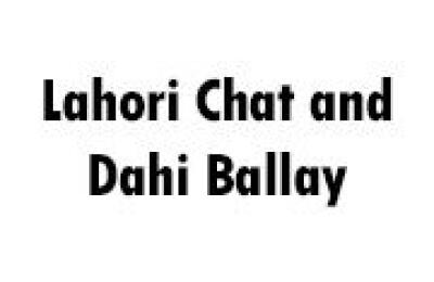 Lahori Chat and Dahi Ballay