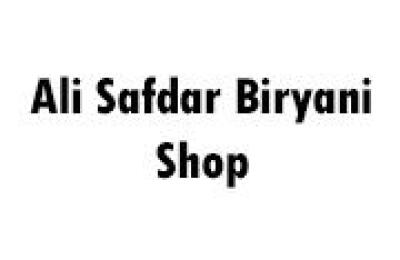 Ali Safdar Biryani Shop