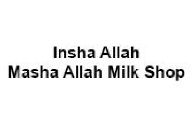 Insha Allah Masha Allah Milk Shop