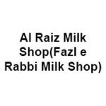 Al Raiz Milk Shop (Fazl e Rabbi Milk Shop)