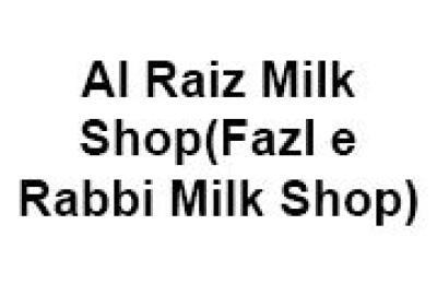 Al Raiz Milk Shop (Fazl e Rabbi Milk Shop)
