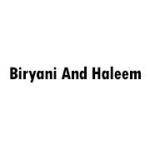 Biryani And Haleem
