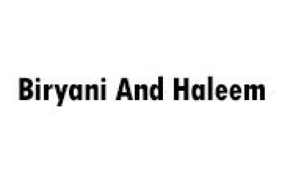 Biryani And Haleem