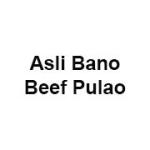 Asli Bano Beef Pulao