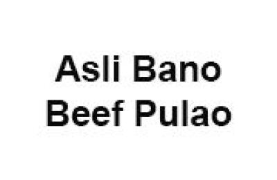 Asli Bano Beef Pulao