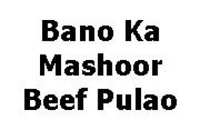 Bano Ka Mashoor Beef Pulao