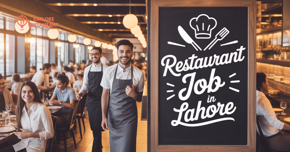 The Real Scoop on Restaurant Jobs in Lahore | Explore Restaurant